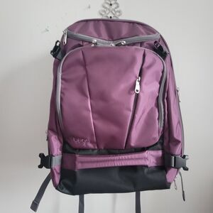Ebags Mother Lode Travel Backpack Purple Convertible Luggage Expandable 117769